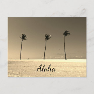 Carte Postale Vintage Hawaii Aloha