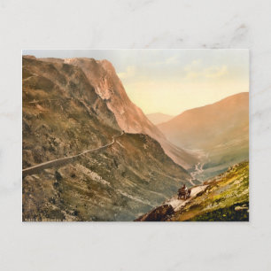 Carte Postale Vintage Honister Pass Cumbria Angleterre
