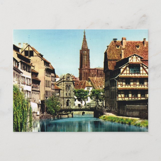 Carte Postale Vintage image, Strassbourg, Cathedral (Devant)