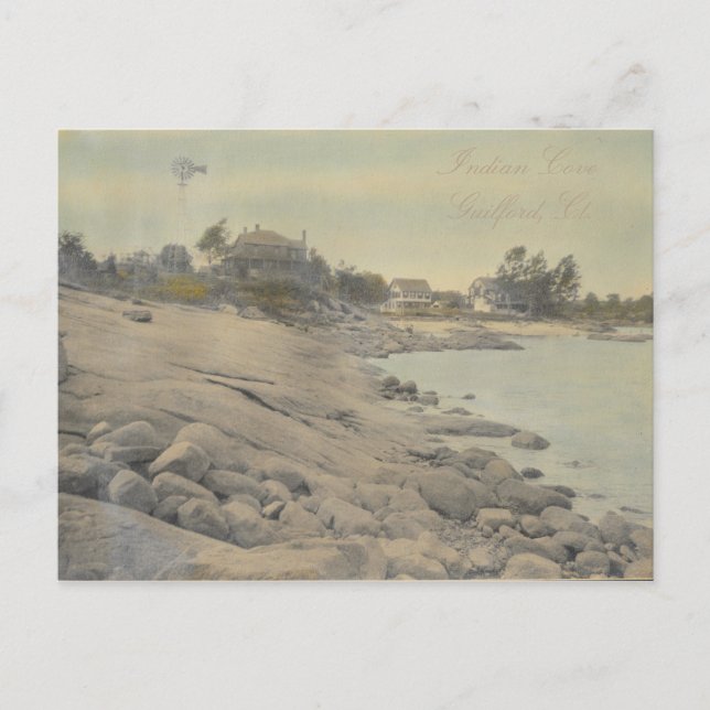 Carte postale Vintage Indian Cove (Devant)