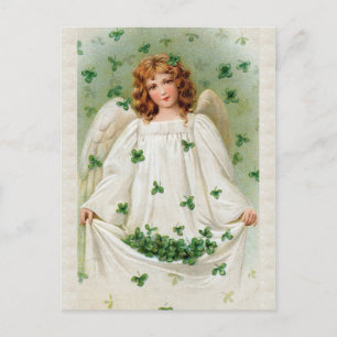 Carte postale vintage Irish Angel 