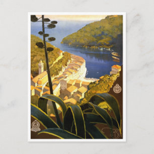 Carte postale vintage Italie Travel