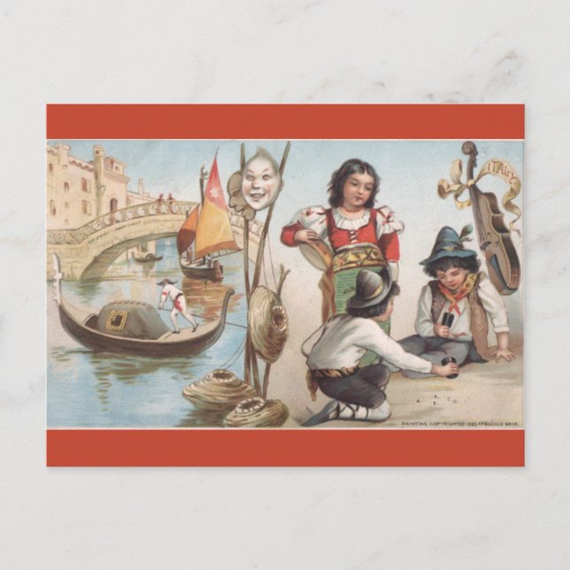 Carte Postale Vintage Italy (Devant)