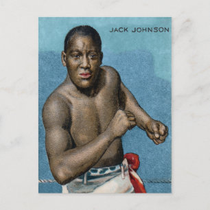 Carte Postale Vintage Jack Johnson
