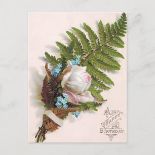 Carte Postale Vintage Joyeux anniversaire