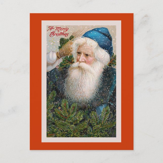 Carte postale Vintage "Joyeux Noël" (Devant)