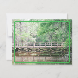 Carte postale vintage Lake Bridge