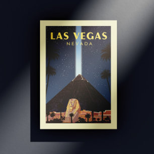 Carte Postale Vintage Las Vegas Nevada