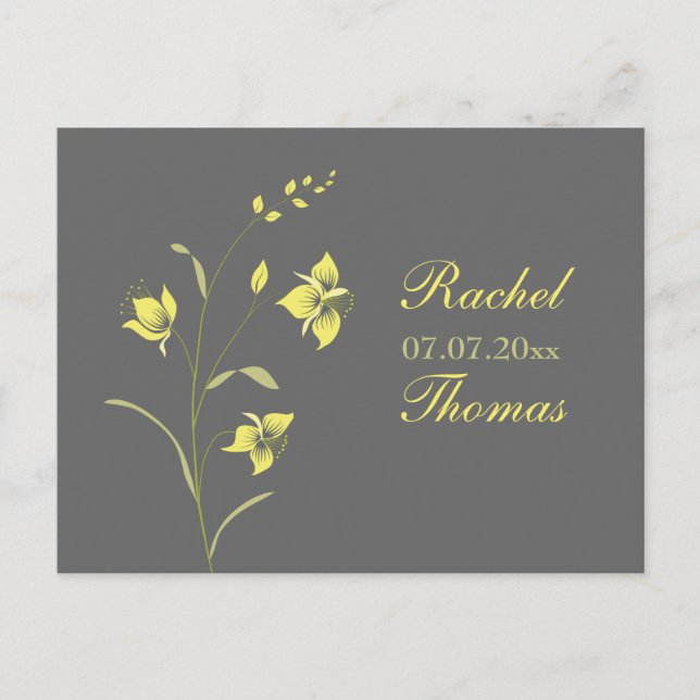 Carte postale vintage Lily RSVP (Devant)