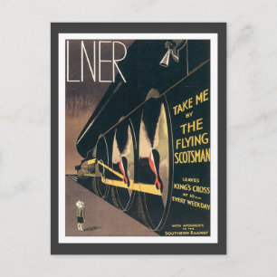Carte Postale Vintage LNER