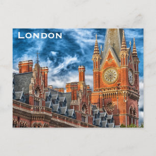 Carte postale vintage London Travel Tourism
