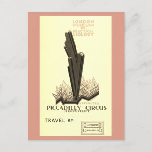 Carte Postale Vintage Londres Angleterre British Museum Travel