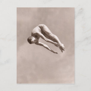 Carte Postale vintage Man Diving - 1766928.jpg