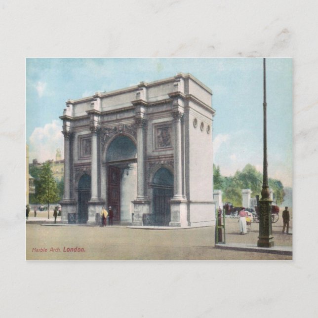 Carte postale Vintage Marble Arch Londres (Devant)