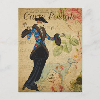 Carte postale Vintage moderne