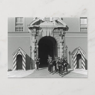 Carte Postale Vintage Monaco Principauté palais princier