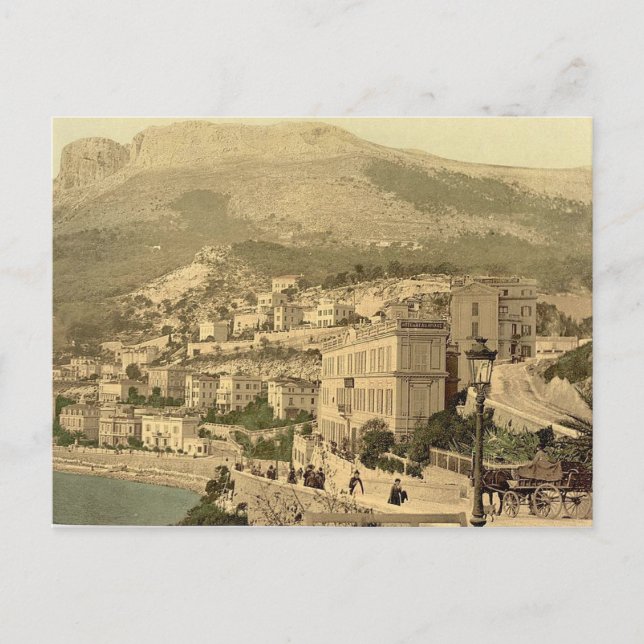 Carte Postale Vintage Monte Carlo, Monaco - (Devant)