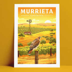 Carte Postale Vintage Murrieta Californie