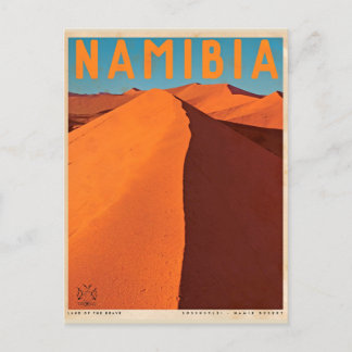 Carte postale vintage Namibie Travel