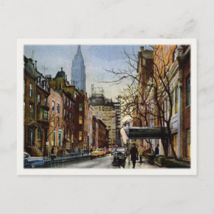 Carte postale Vintage New York Automne Motive