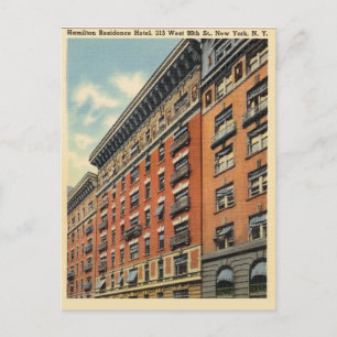 Carte Postale Vintage New York City Street