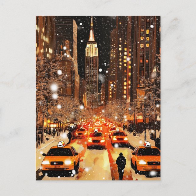 Carte postale vintage New York NYC (Devant)