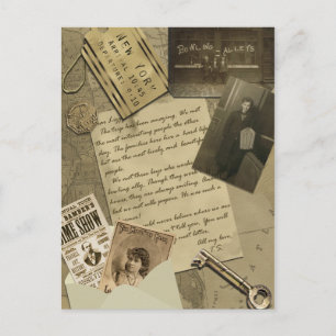 Carte postale vintage New York Travel