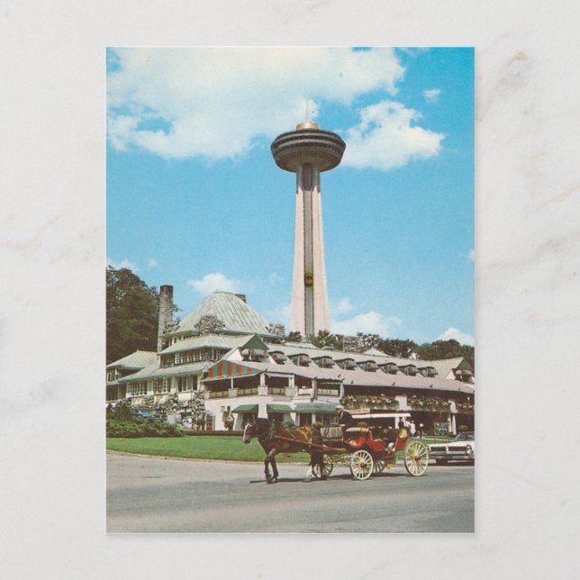 Carte Postale Vintage Niagara Falls Canada (Devant)