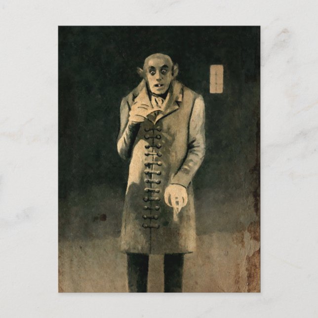 Carte postale vintage Nosferatu Art (Devant)