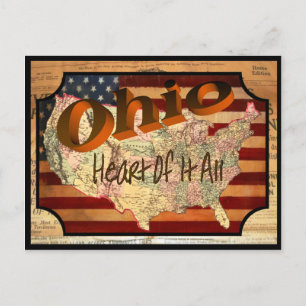 Carte postale vintage Ohio