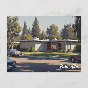 Carte postale Vintage Palo Alto
