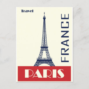 Carte postale Vintage Paris