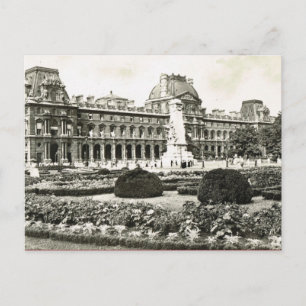 Carte Postale Vintage Paris, Paris, Louvre