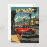 Vintage Père Noël Barbara, Californie