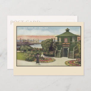 Carte Postale vintage Père Noël Monica Camera Obsc