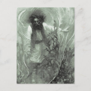 Carte Postale Vintage Pirates, capitaine Goldsack by Howard Pyle