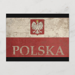 Carte Postale Vintage Polska