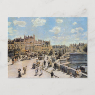 Carte Postale Vintage Pont Neuf Paris France