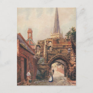 Carte postale vintage Porte Leicester de Prince Ru