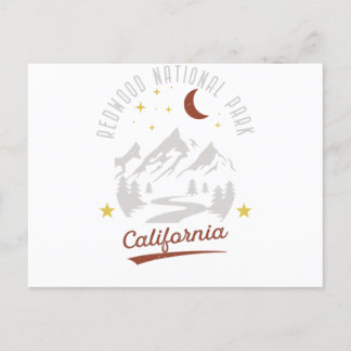 Carte Postale Vintage Redwood National Park Californie
