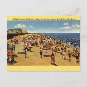 Carte postale vintage Rehoboth Beach Delaware