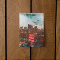 Vintage Retro Minneapolis Minnesota Voyage Skyline