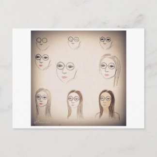 Carte postale Vintage rétrospective