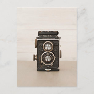 Carte Postale Vintage Rolleiflex Twin lens camera