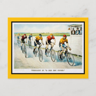 Carte postale vintage : Roue