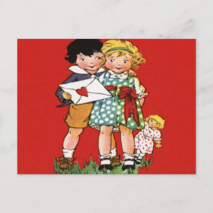 Carte postale Vintage Saint Valentin