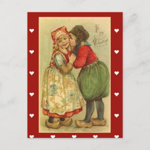 Carte postale-Vintage Saint-Valentin