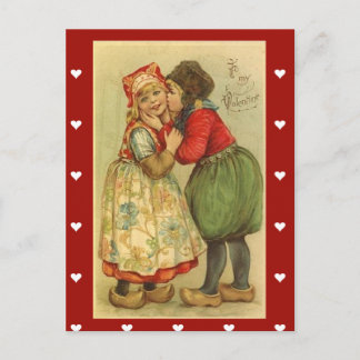 Carte postale-Vintage Saint-Valentin