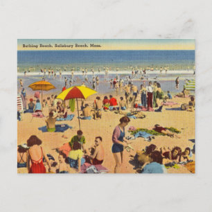 Carte Postale Vintage, Salisbury Beach, Massachusetts