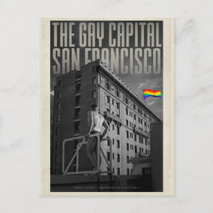 Carte postale vintage San Francisco Travel